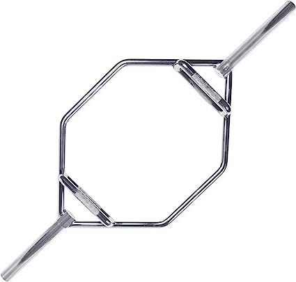 Weight Lifting Bar Deadlift Bar with Two-Handle, for Squats, Deadlifts, Shrugs Power Pulls,1000Lbs Weight Capacity