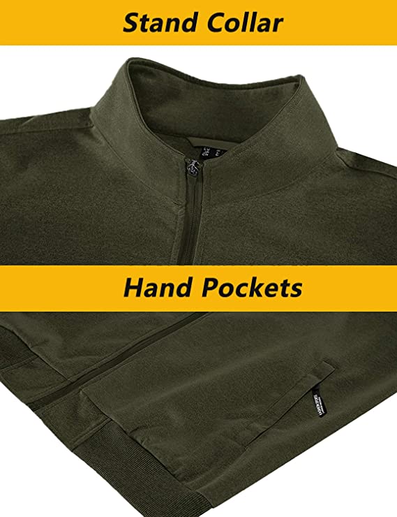 Men's Tracksuit 2 Piece Set Full Zip Casual Running Jogging Athletic Sweatsuit