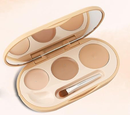 mix more light and medium colors to create fair and smooth skin. In a cool-toned makeup look, add darker colors for deeper, more defined features. Color Waterproof Long Lasting Blendable Full Coverage Conceal Cream,