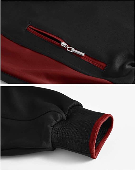 Men's Tracksuit Athletic Full Zip Casual Sports Jogging Gym Sweatsuit