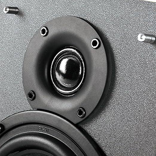 Fill your space with rich, immersive audio, creating a captivating listening environment for music, movies, and more.Speakers 2.0 Setup Wooden Enclosure - 66w RMS -White