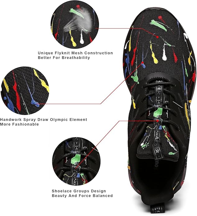UNISEX Running Shoe Fashion Walking Sneakers,  perfect for all seasons and outdoor activities.