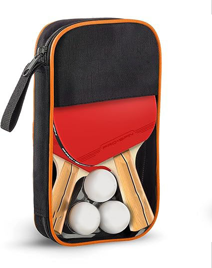 ping pong paddles will help you excel on the table.  Set of High-Performance Table Tennis Rackets, 3-Star Ping Pong Balls,