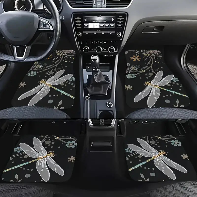 Anti Slip 4-piece Set Car Floor Mats  Dustproof And Anti Fouling Floor Mats,