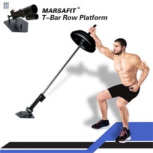 T-bar Row Attachment Landmine Platform Weight Training Station