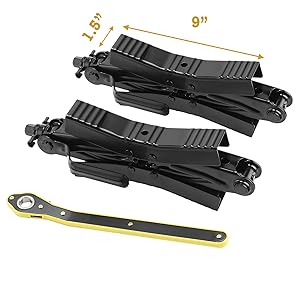 Tire Lock. Mast Have Dual Axle Trailer Accessories for Fifth Wheel. Camper Wheel Chock Stabilizer 2 Sets,
