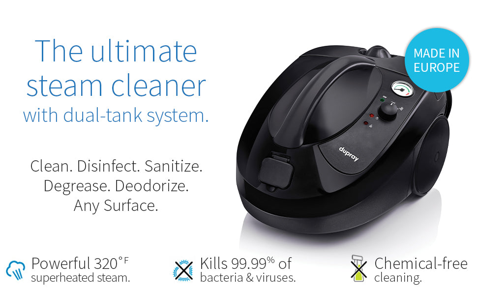 Professional and  Powerful Home Steam Cleaner Chemical Free, Disinfecting, Portable Steamer for Cars, Floors, Windows, Furniture