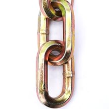 Manganese Steel Heavy Duty Cinch Chain Anti Theft Hex Chain for Motorcycles, Trailers, and Properties