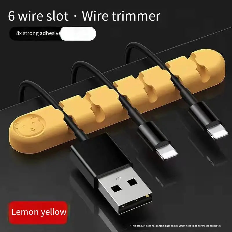 Cord Organizer, Cable Clips Cord Holder, Cable Management USB Cable Power Wire Cord Clips, Cable Organizers for Car Home, and Office