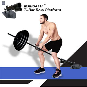 T-bar Row Attachment Landmine Platform Weight Training Station