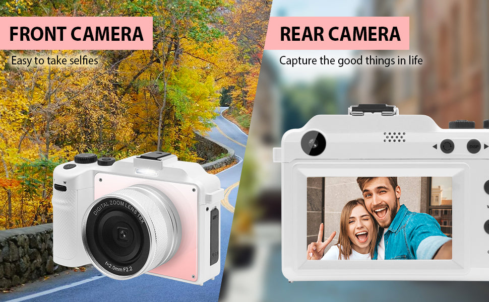 Digital Camera 4k Video Camera Compact Camera 48MP 3.0
