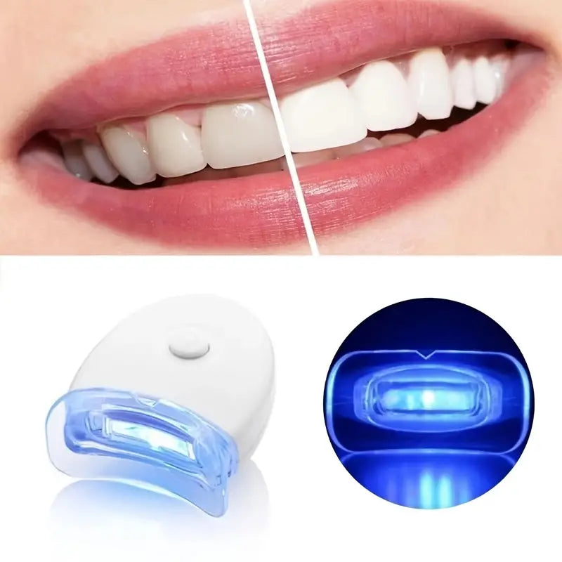 Electric Teeth Whitening Instrument, Mini LED Light Oral Care Tool, For Covering And Whitening Stains Caused By Coffee, Tea, Wine, And Cigarette Smoking