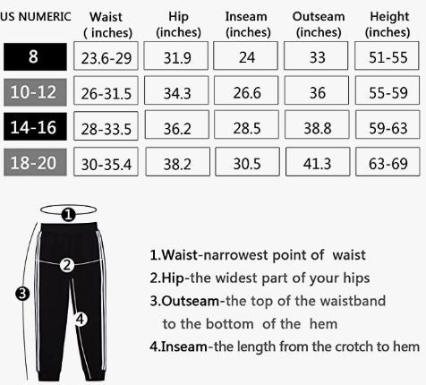 oys Sweatpants Joggers Workout Baggy Sport Pants with Pocket