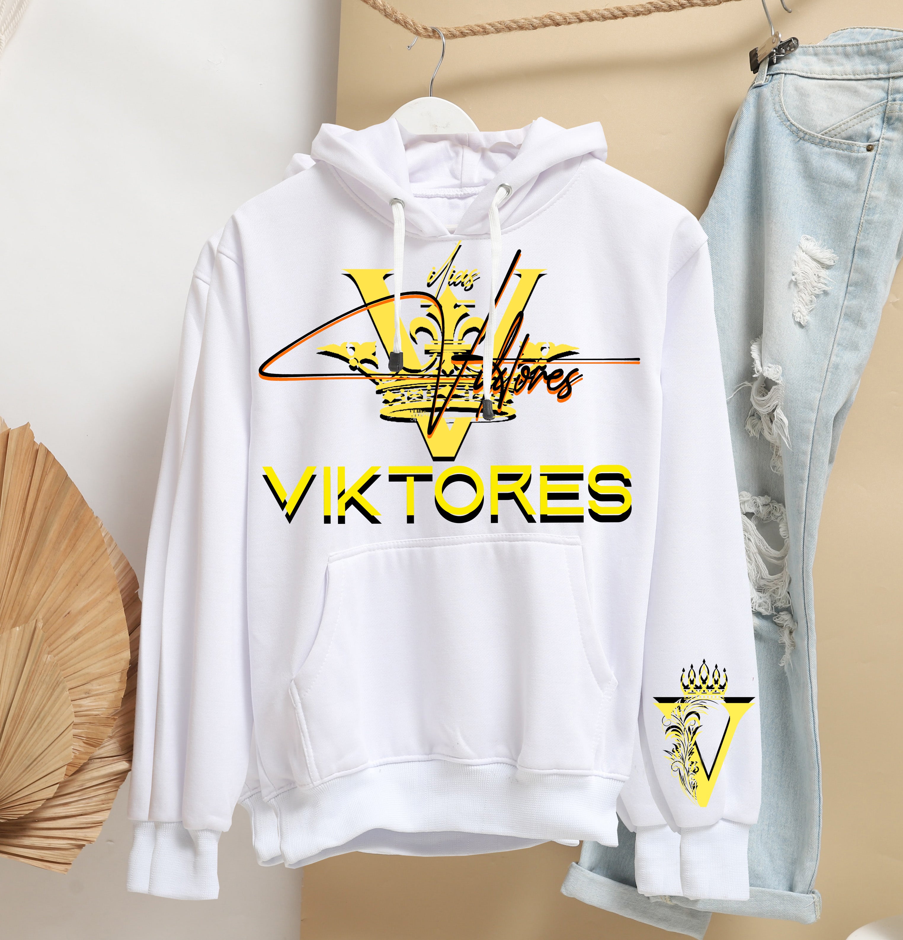 V - Unisex Hooded Sweatshirt