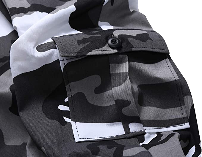 Kids Combat Army Ranger Camping Outdoor camo Cargo Pants Trousers