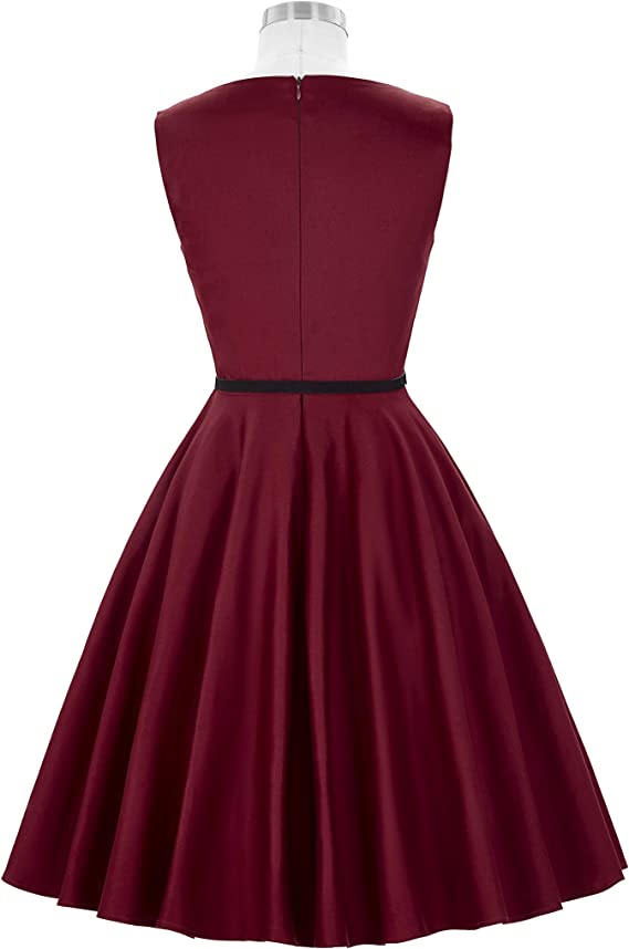 Swing 1950's Vintage Dress with Belt