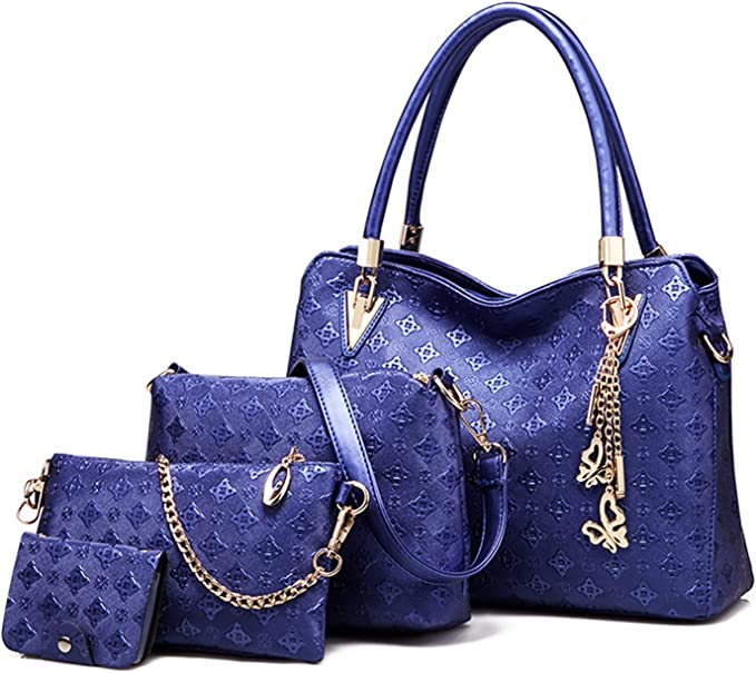 Leather Purses and Handbags with Matching Wallets Set Purse and Wallet Set for Women