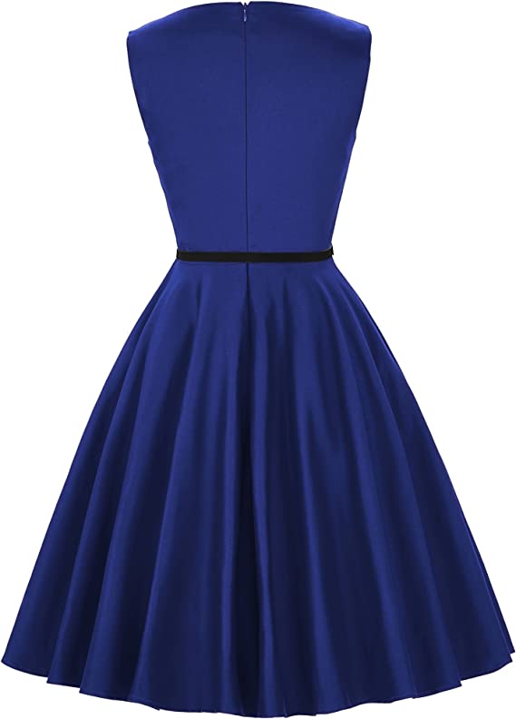 Swing 1950's Vintage Dress with Belt