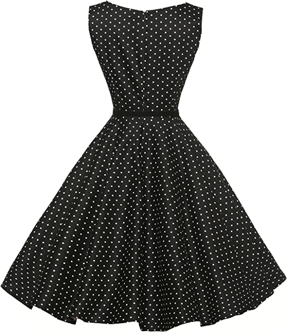 Swing 1950's Vintage Dress with Belt