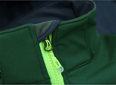 Boys Waterproof Softshell Jackets Fleece Lined Windpoof Raincoats with Hood