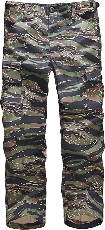 Kids Combat Army Ranger Camping Outdoor camo Cargo Pants Trousers
