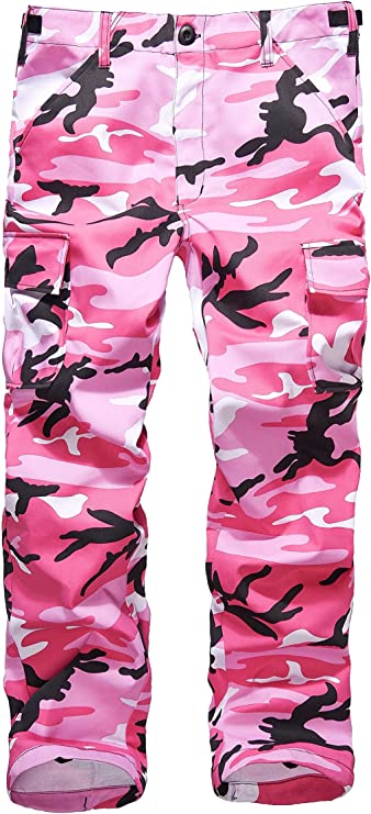 Kids Combat Army Ranger Camping Outdoor camo Cargo Pants Trousers
