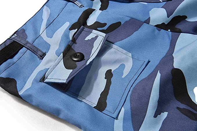 Kids Combat Army Ranger Camping Outdoor camo Cargo Pants Trousers