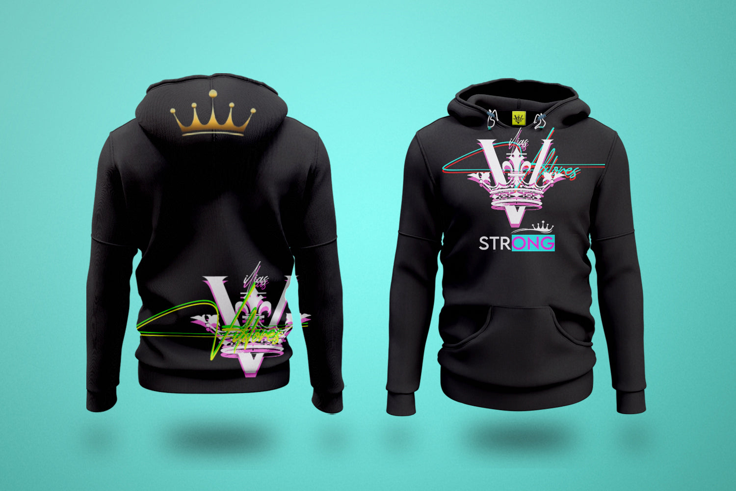 Mens AND WOMEN Casual Pullover Hoodie Long Sleeve Cotton Hooded