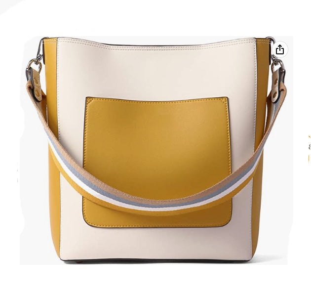 Bags for Women Designer Handbags Vegan Leather Bucket Purse Shoulder Crossbody bag
