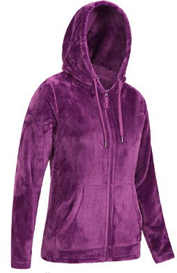 Womens Hooded Fleece - Soft Winter Sweater