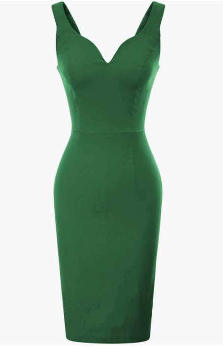 Women's Deep V Neck Dress