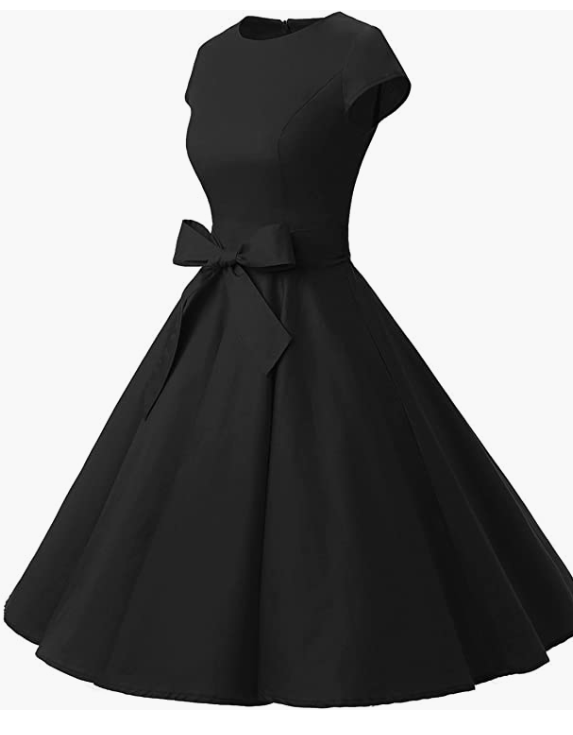 Vintage Prom Party Dress With Belt Success