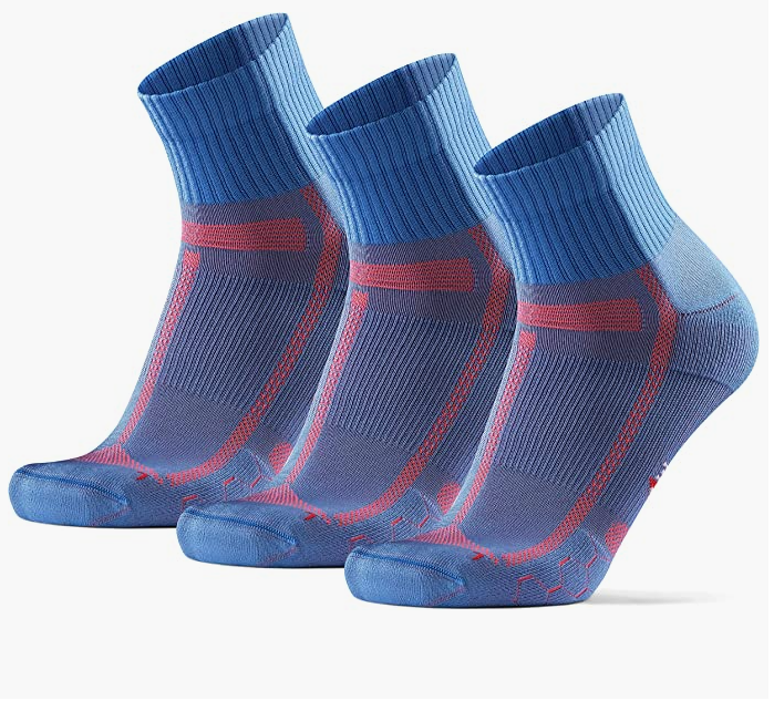 3-Pack Running Socks , Anti-Blister, Cushioned, for Men & Women