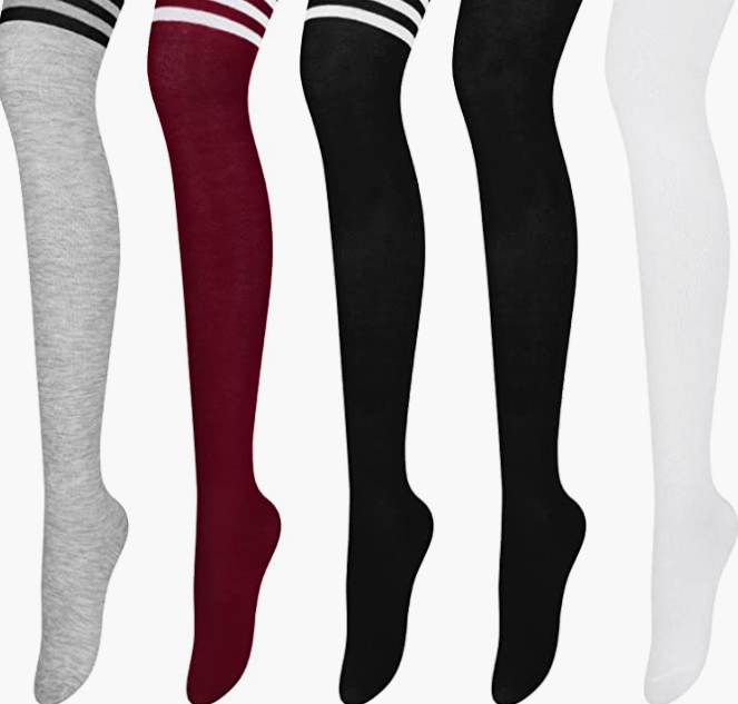 Over Knee Thigh Socks Knee-High Sock High Thigh Stockings