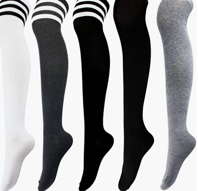 Over Knee Thigh Socks Knee-High Sock High Thigh Stockings