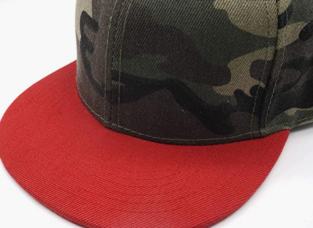 Cap Straight Brim Flat Bill Unisex CAP
