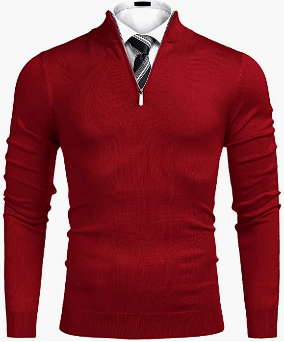 Slim Fit Lightweight Cotton Sweater