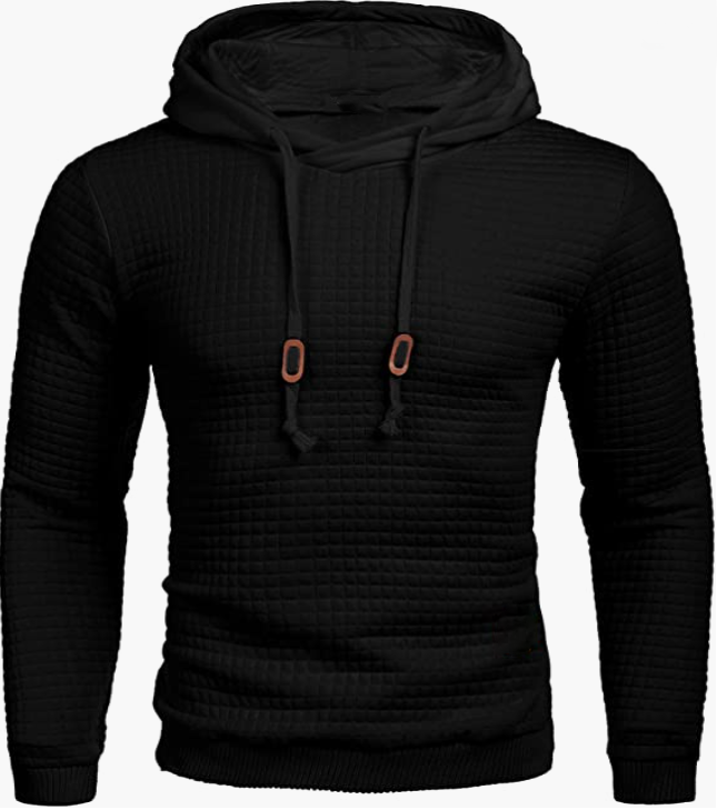 Men's Hoodie Sweatshirt Gym Long Pullover Hooded
