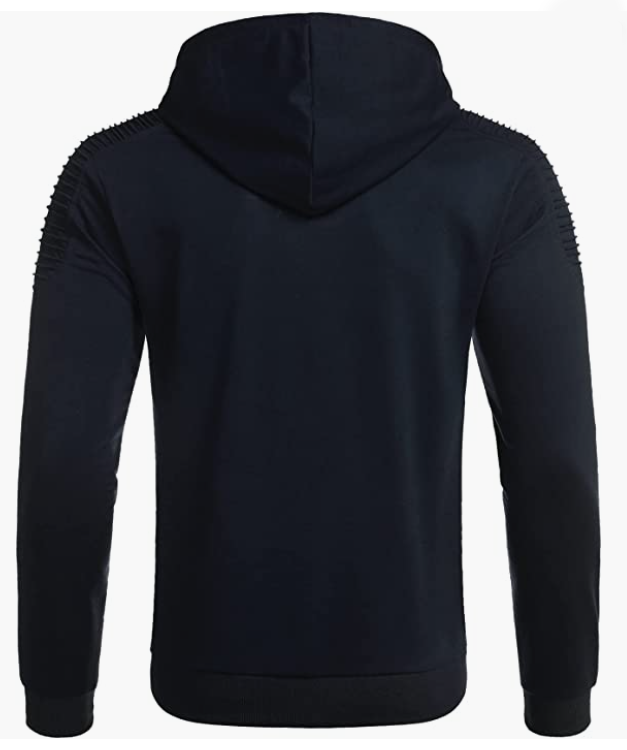 Men's Workout Hoodie Gym Sport Sweatshirt Athletic Pullover Casual Fashion Hooded with Pocket