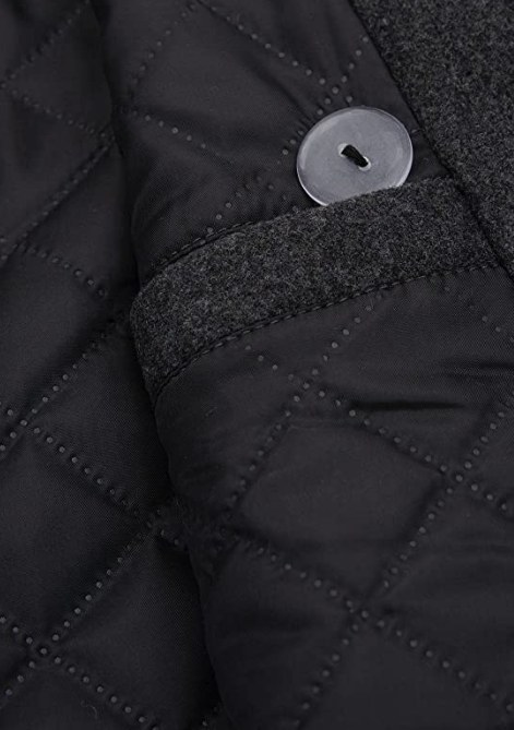 Men's Wool Blend DoubleCoat Classic Warm Coats Winter Outwear Jackets
