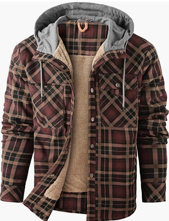 Men's Outdoor Casual Long Sleeve , Button Jacket