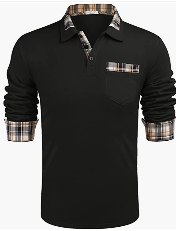 Men's sport Long SleeveShirt with Pockets