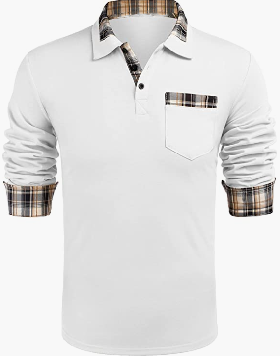 Men's sport Long SleeveShirt with Pockets