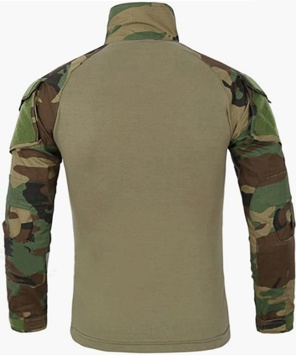 Military Long/Short Sleeve Shirt Camouflage Shirts Outdoor Army Hiking Shirt