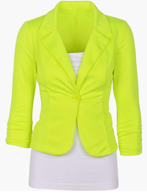 Women's Office Blazer, Knit Blazer