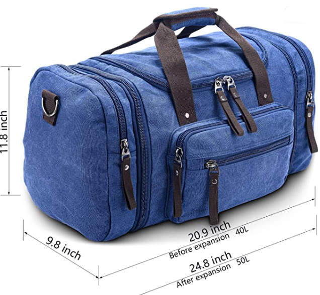 Men Weekender Travel Bag, sport bag
