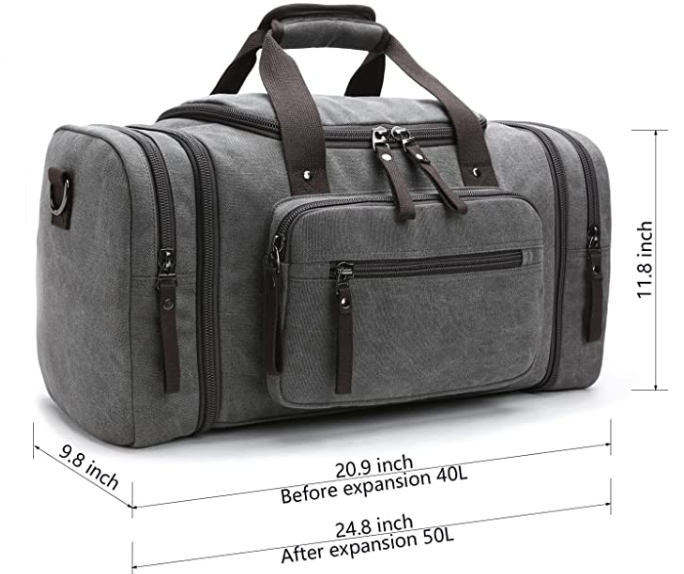 Men Weekender Travel Bag, sport bag