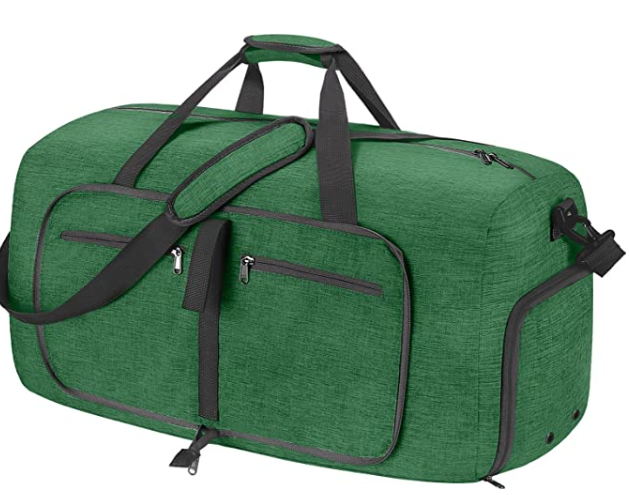 Men-Travel Duffel Bag with Shoes Compartment Water-Proof and Tear Resistant