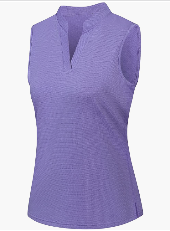 Womens Sleeveless Shirt Lightweight Sport Top