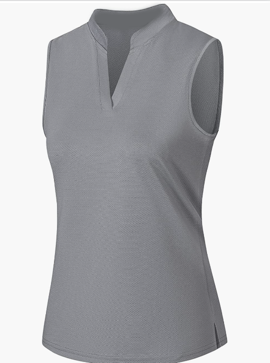 Womens Sleeveless Shirt Lightweight Sport Top
